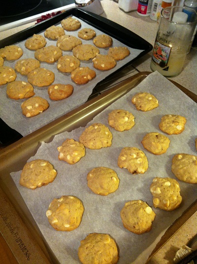I suddenly have less time to randomly bake batches of white chocolate chip cookies... sad. 