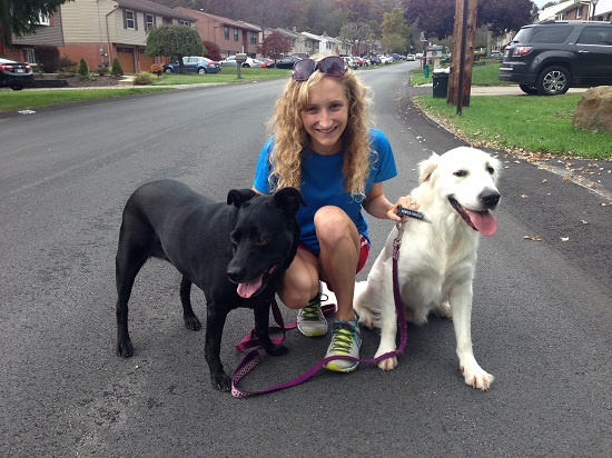 A random photo from a walk with Lola and Moses!