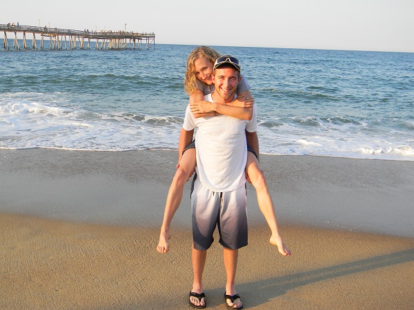 Outer Banks, NC circa 2012, when Jimmy went on vacation with my family!