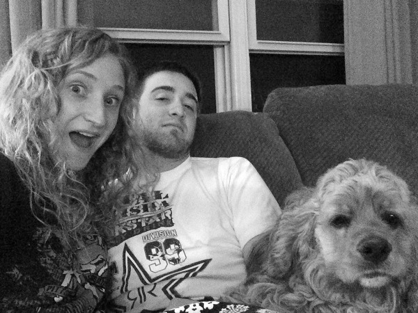 No one was excited to take this picture except me... haha.