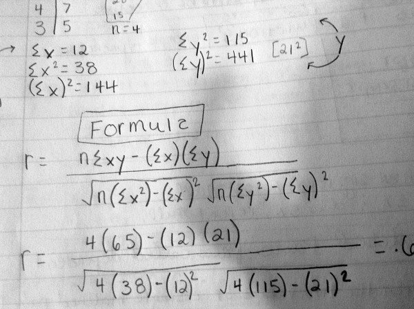 I have to know this formula by Monday.