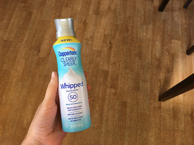 Coppertone Clearly Sheer Whipped Sunscreen SPF 50
