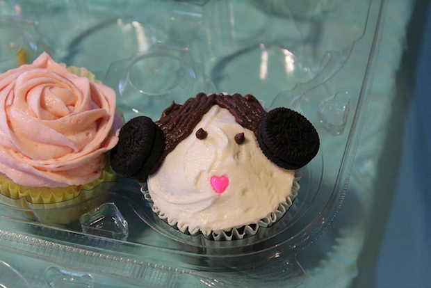 Princess Leia Cupcake