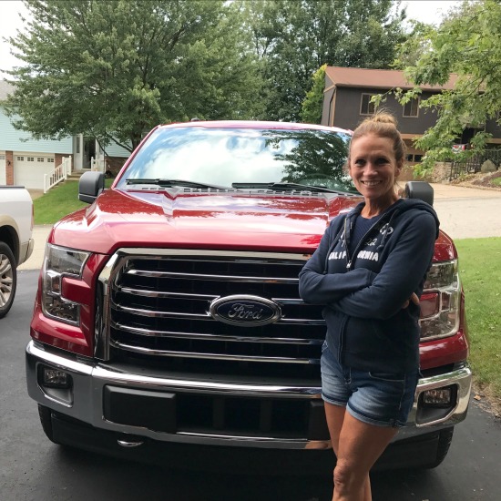 New 2017 Ruby Red Ford F-150