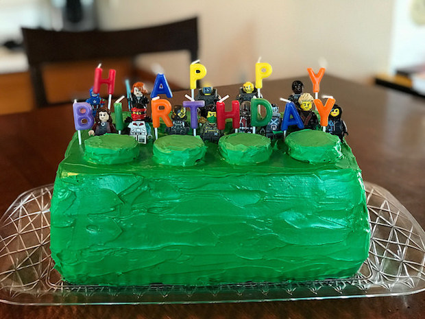 Lego Birthday Cake