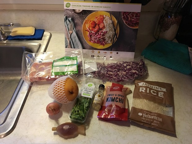 HelloFresh Kimchi Chicken