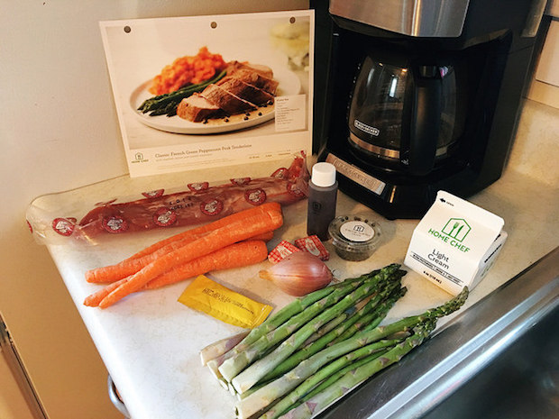 HomeChef pork tenderloin
