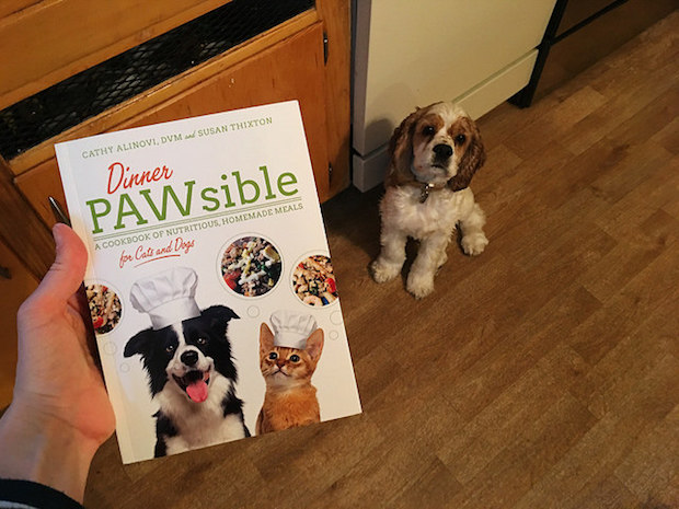 Dinner Pawsible pet cookbook