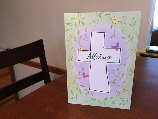 Hallmark Easter card