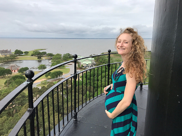 Top of Currituck Beach Lighthouse