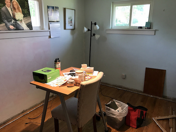 Nursery before picture