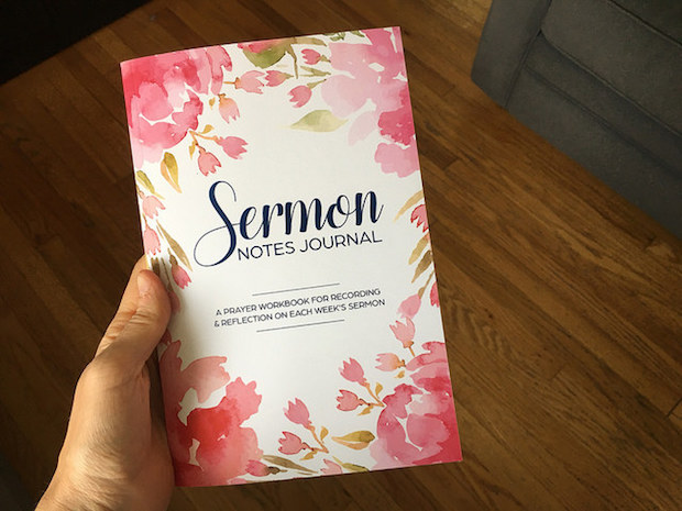 Sermon Notes Journal