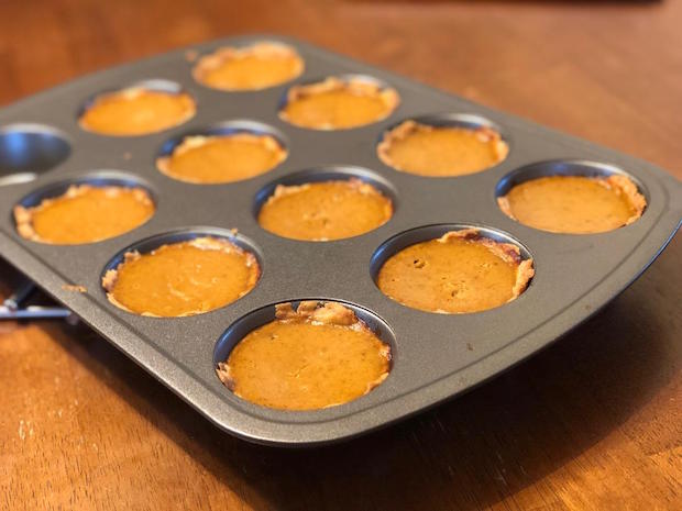 Mini pumpkin pies