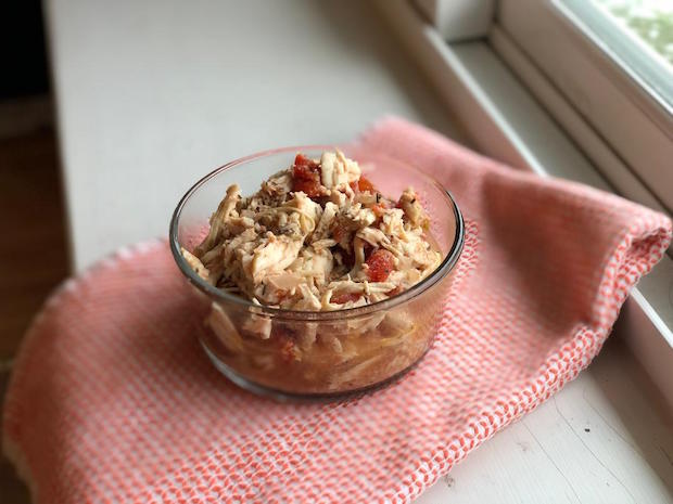 Slow cooker Italian pulled chicken recipe