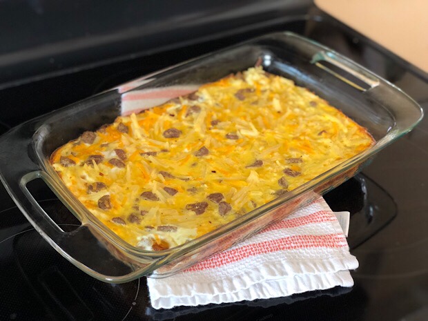 Egg and hash brown casserole