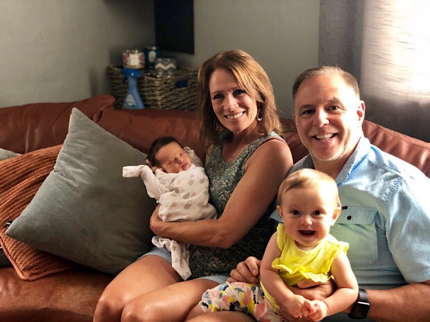 Grandparents with babies