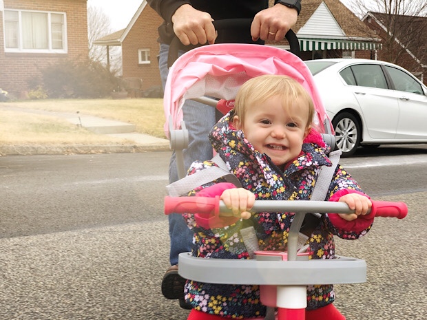 Baby riding trike