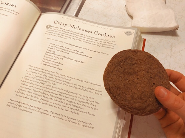 Molasses cookies King Arthur Flour