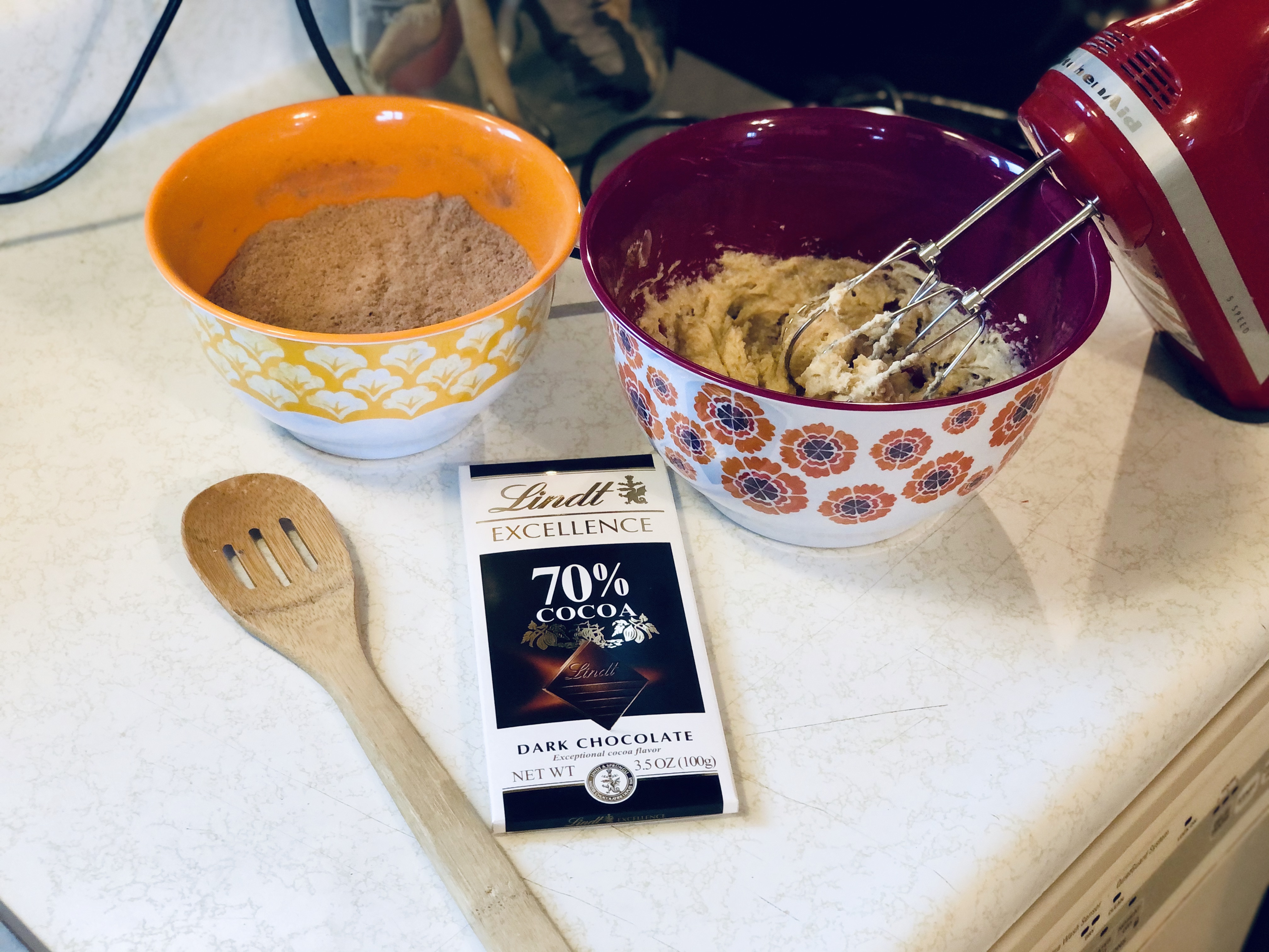 Baking with Lindt chocolate