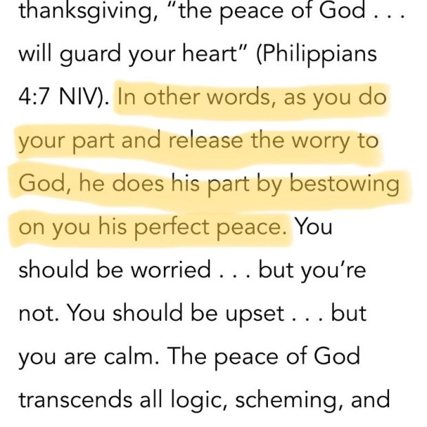 Philippians 4:7 reflection Anxious for Nothing