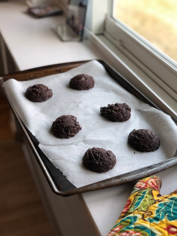 Double chocolate cookies