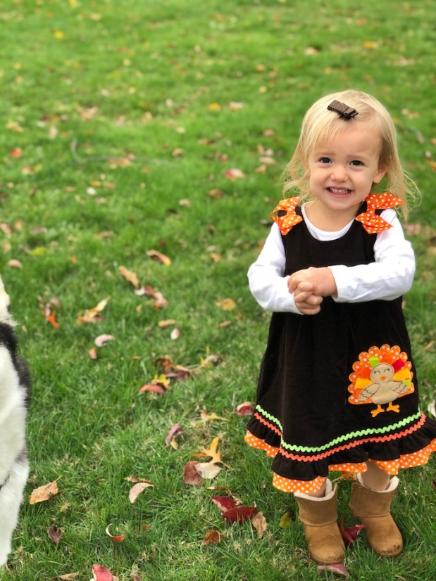 Toddler Thanksgiving dress