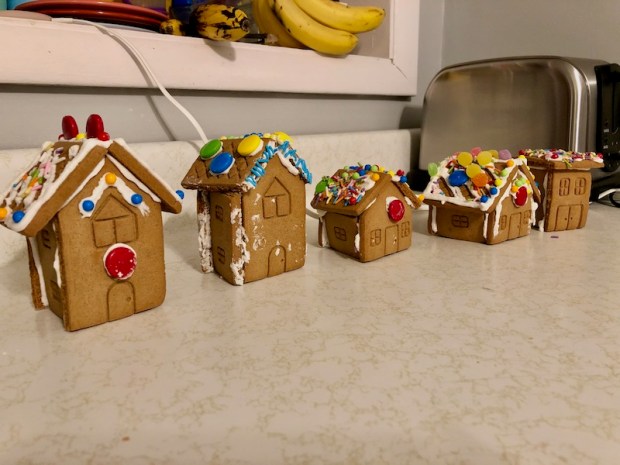 Gingerbread village