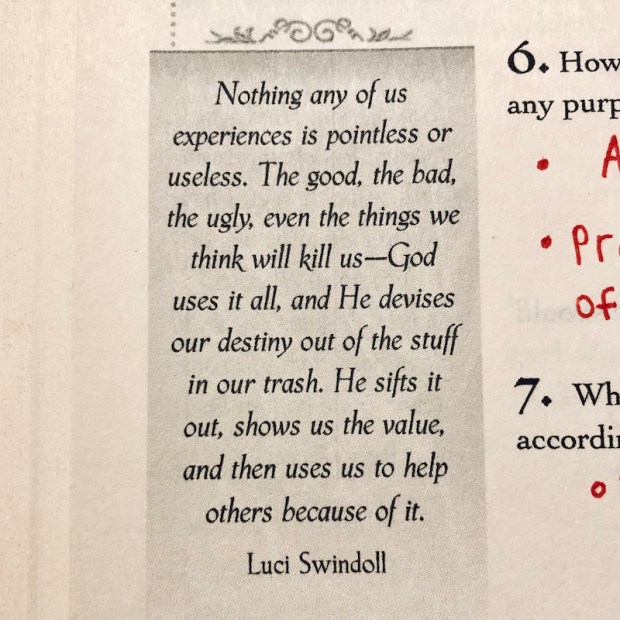 Quote by Luci Swindoll