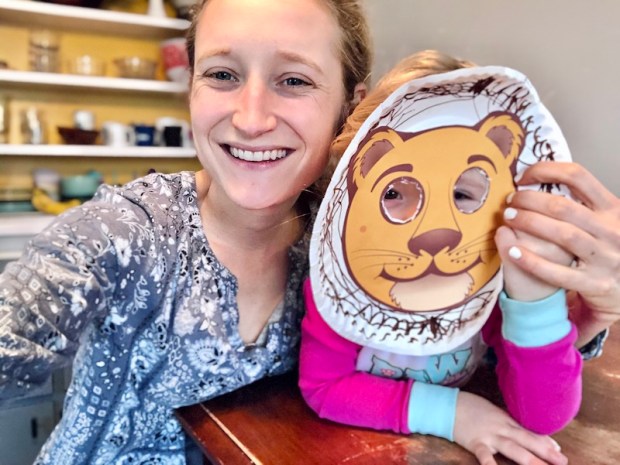 Lion craft for toddler homeschool