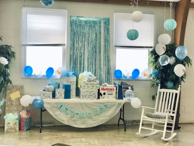 Baby shower decorations for boy