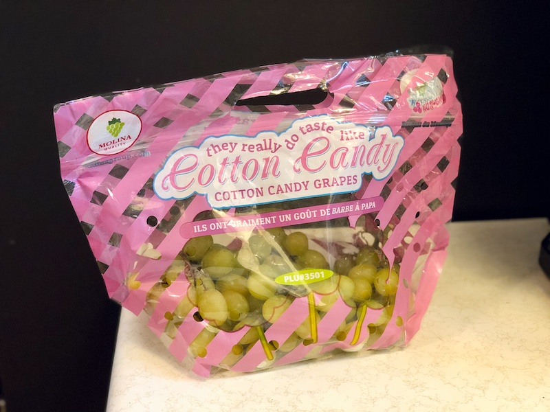 Cotton candy grapes