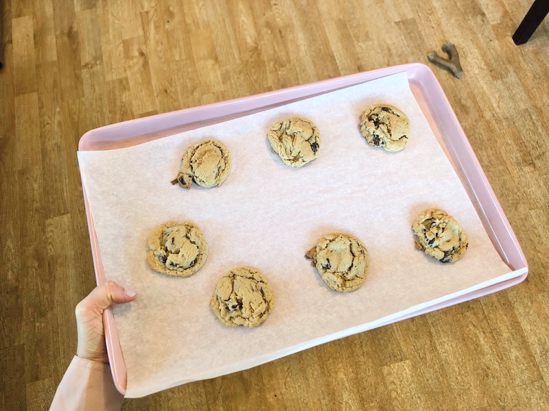 King Arthur Baking Company gluten free chocolate chip cookies