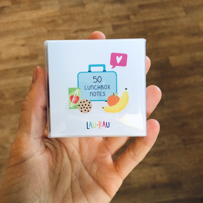Lunchbox notes from Etsy shop Lau Kau