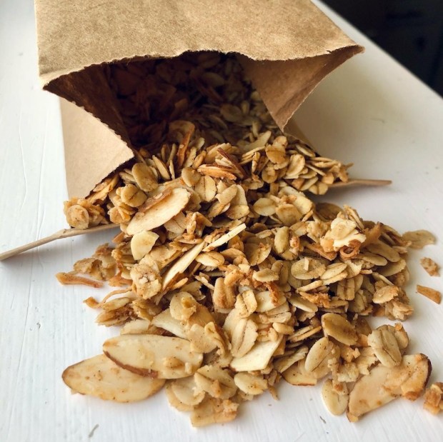 Coconut almond granola