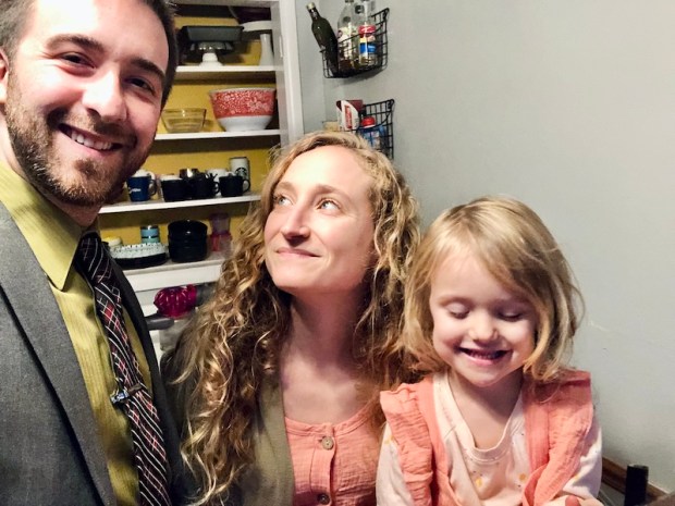 Mom and dad with toddler