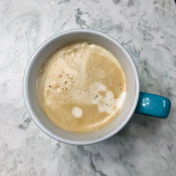 Coffee from Nespresso machine