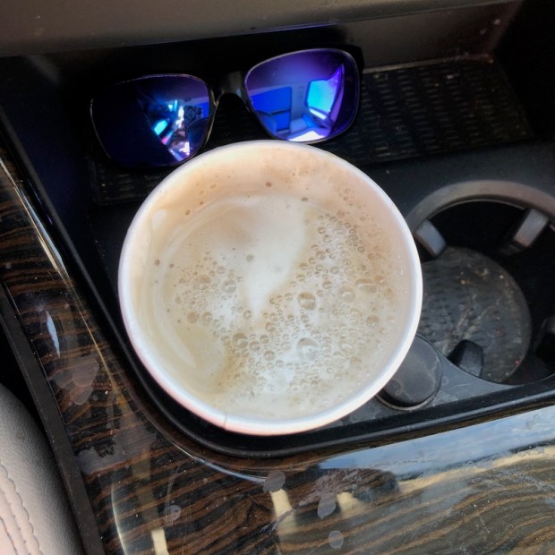 Starbucks soy vanilla latte