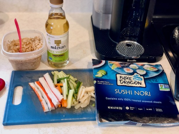 Sushi ingredients