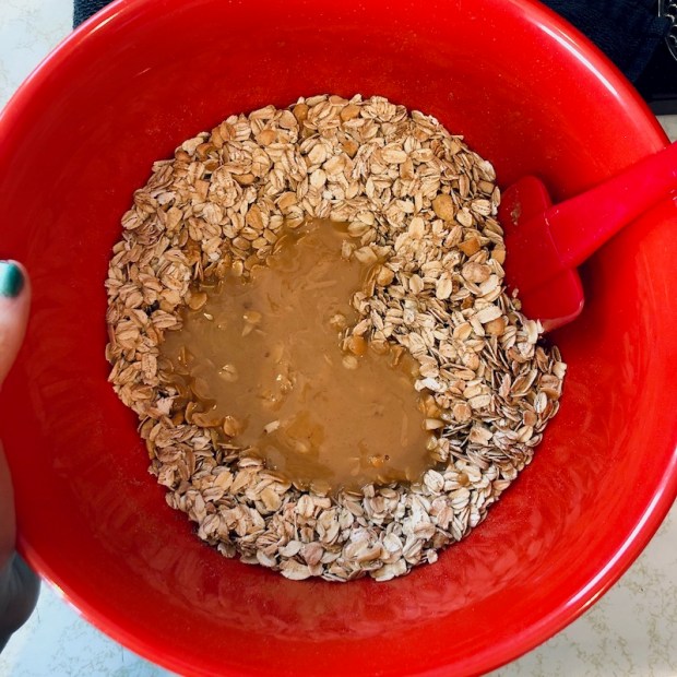 Peanut butter granola by Braid Bakery Etsy shop