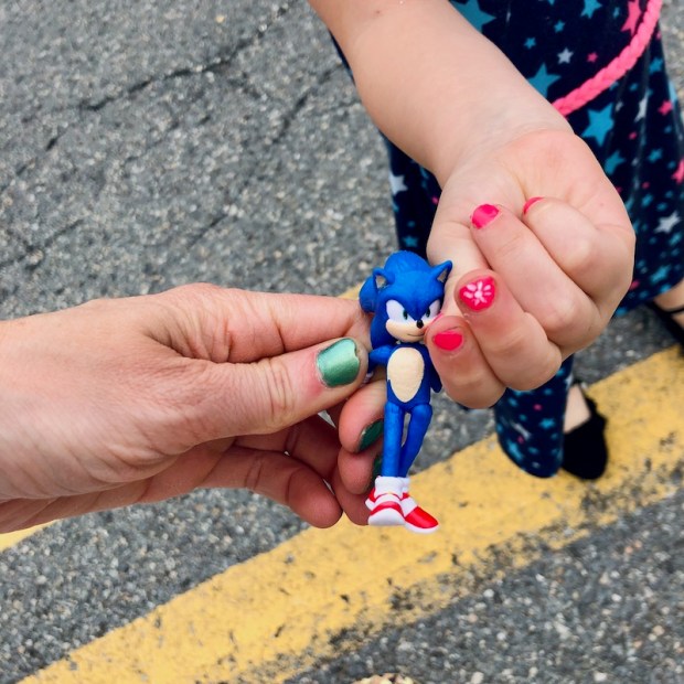 Sonic the Hedgehog toy