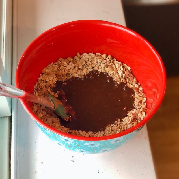 Chocolate peanut butter granola