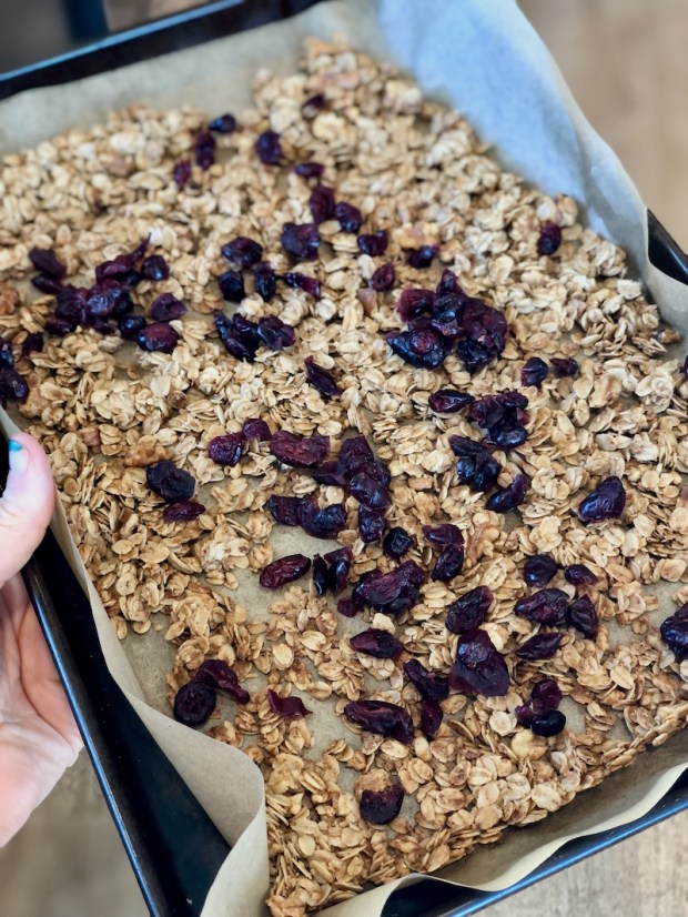 Pumpkin spice granola