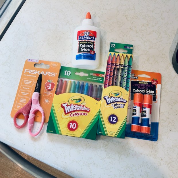 School supplies Twistables by Crayola