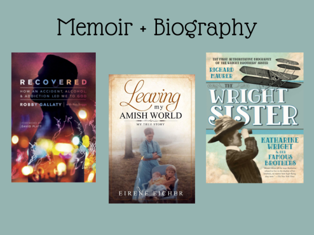 Memoir and biography books