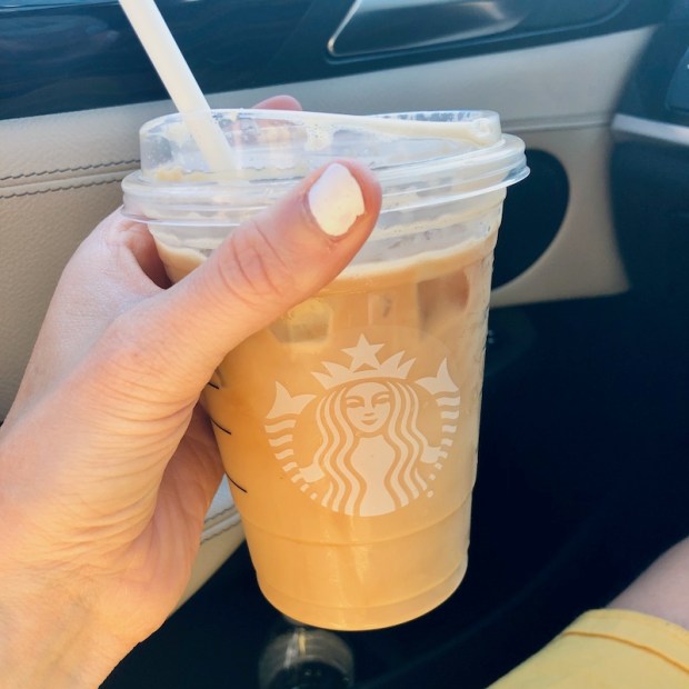 Starbucks toasted vanilla oat milk shaken espresso