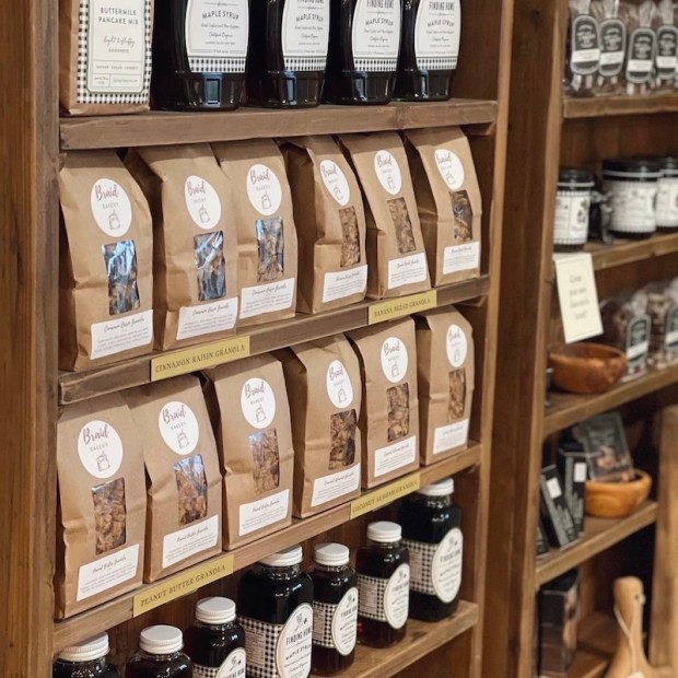 Braid Bakery granola at The Iron Bird