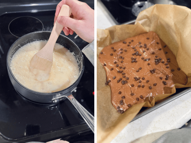 Chocolate chip fudge