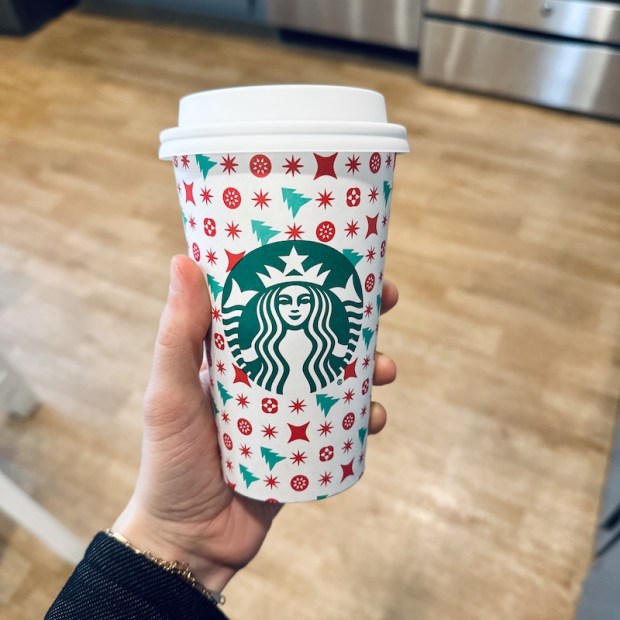Starbucks holiday cup 2022