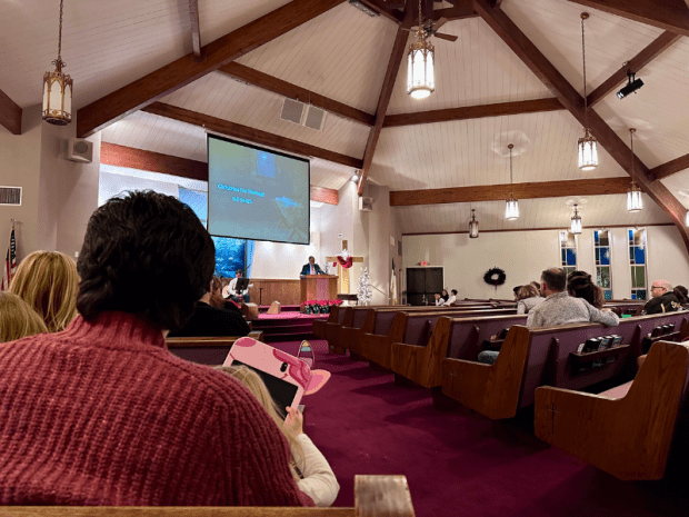 Church on Christmas Eve