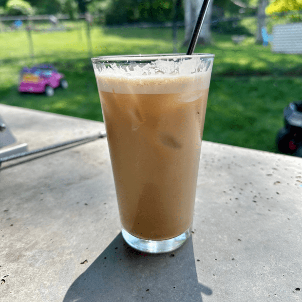 Iced coffee